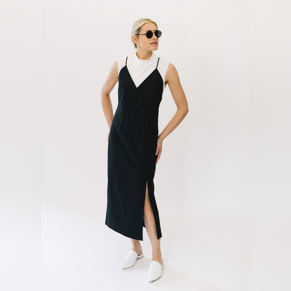 Epoque Evolution Black Easy Cami Dress Medium - Picture 7 of 8